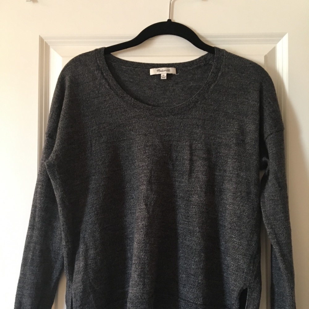 Madewell low-high shirt